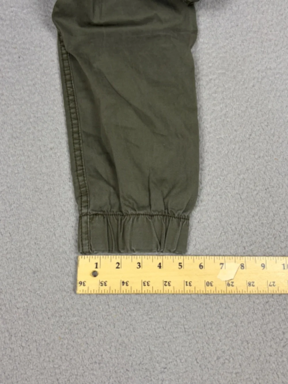 G-Star RAW Jogger Mens 36x34 Jogger Pants Olive Green Ankle Pockets Drawstring